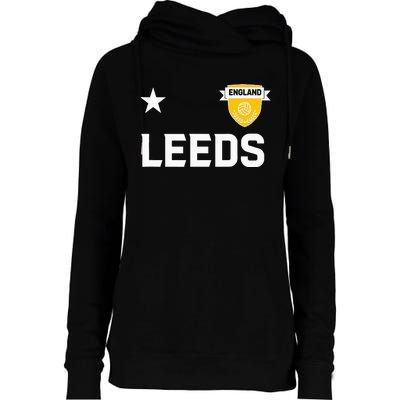 Leeds Jersey Womens Funnel Neck Pullover Hood