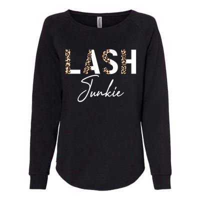 Lash Junkie Lash Bar Eyelash Tech Lash Artist Cool Gift Womens California Wash Sweatshirt