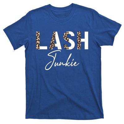 Lash Junkie Lash Bar Eyelash Tech Lash Artist Cool Gift T-Shirt