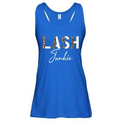 Lash Junkie Lash Bar Eyelash Tech Lash Artist Cool Gift Ladies Essential Flowy Tank