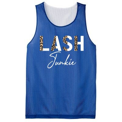 Lash Junkie Lash Bar Eyelash Tech Lash Artist Cool Gift Mesh Reversible Basketball Jersey Tank