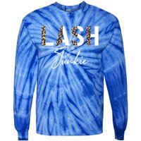 Lash Junkie Lash Bar Eyelash Tech Lash Artist Cool Gift Tie-Dye Long Sleeve Shirt