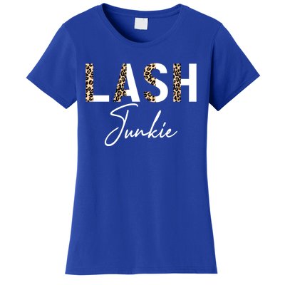 Lash Junkie Lash Bar Eyelash Tech Lash Artist Cool Gift Women's T-Shirt