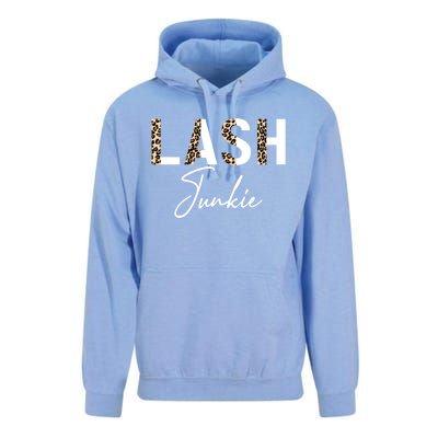 Lash Junkie Lash Bar Eyelash Tech Lash Artist Cool Gift Unisex Surf Hoodie