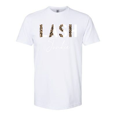 Lash Junkie Lash Bar Eyelash Tech Lash Artist Cool Gift Softstyle CVC T-Shirt