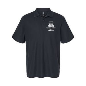 Leslie Jones Never Argue With Anyone Harriet Would Have Left Behind Softstyle Adult Sport Polo