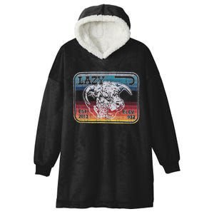 Lazy J Ranch Serape Elevation Hooded Wearable Blanket