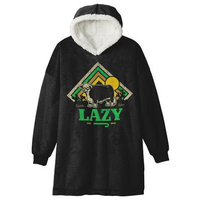 Lazy J Ranch Wear Hooded Wearable Blanket