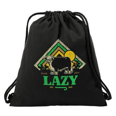 Lazy J Ranch Wear Drawstring Bag
