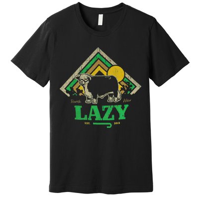 Lazy J Ranch Wear Premium T-Shirt
