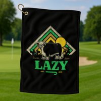 Lazy J Ranch Wear Golf Towel