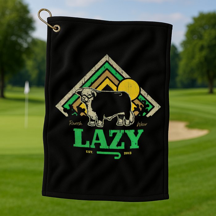 Lazy J Ranch Wear Golf Towel