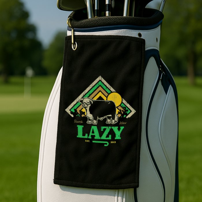 Lazy J Ranch Wear Golf Towel