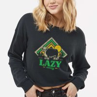 Lazy J Ranch Wear Cropped Pullover Crew