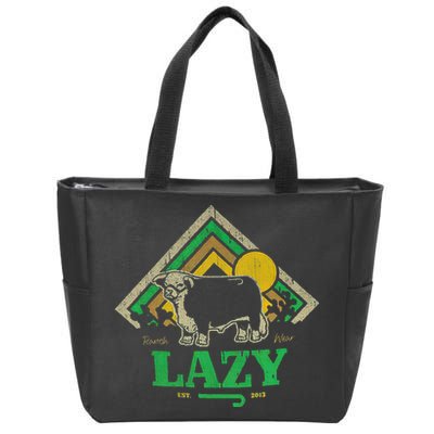 Lazy J Ranch Wear Zip Tote Bag