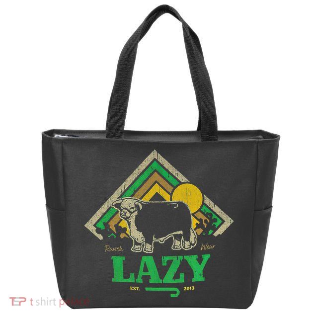 Lazy J Ranch Wear Zip Tote Bag