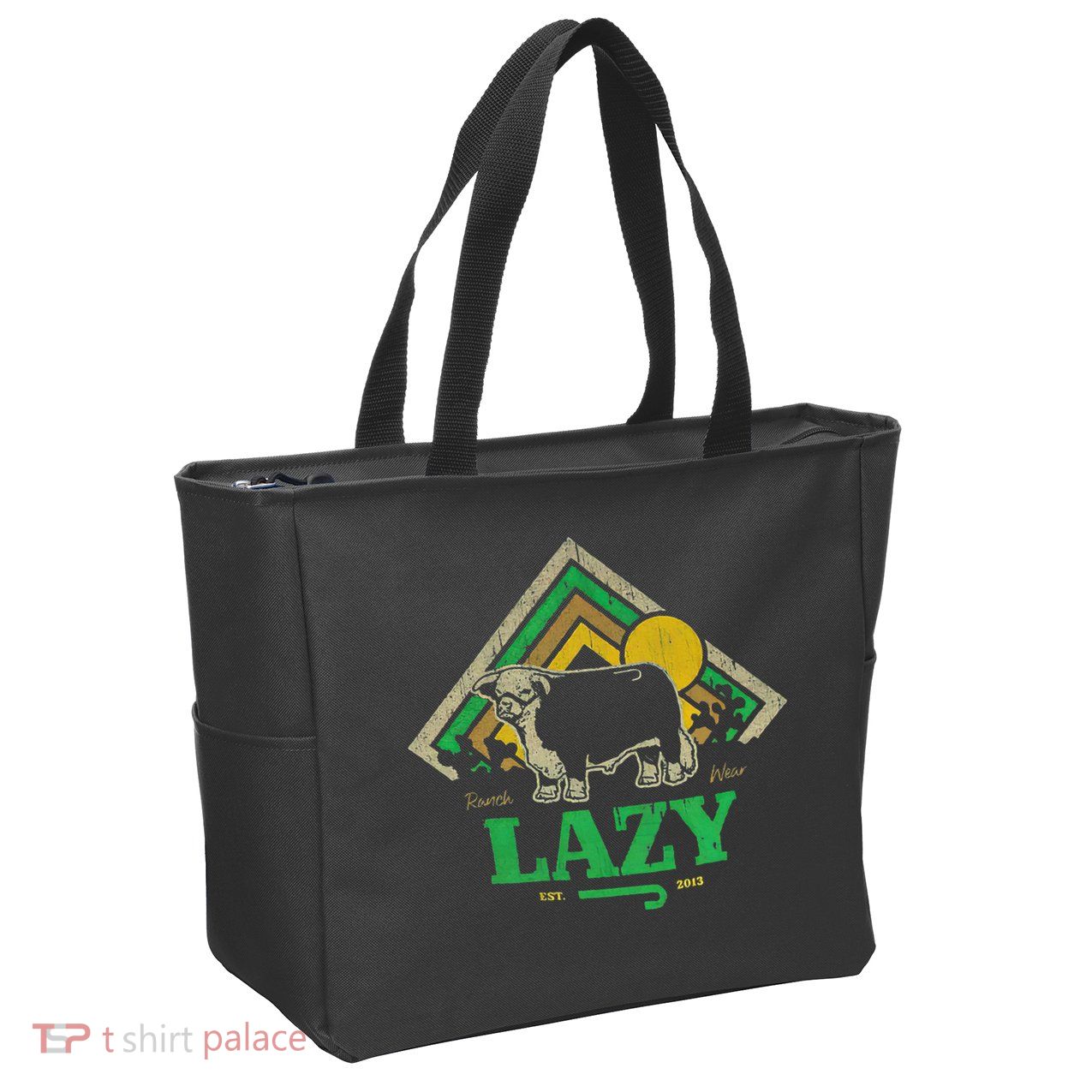 Lazy J Ranch Wear Zip Tote Bag