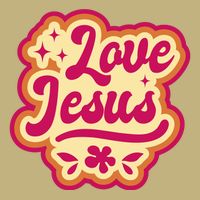 Love Jesus Retro Cooling Performance Crew T-Shirt