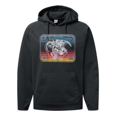 Lazy J Ranch Serape Elevation Performance Fleece Hoodie