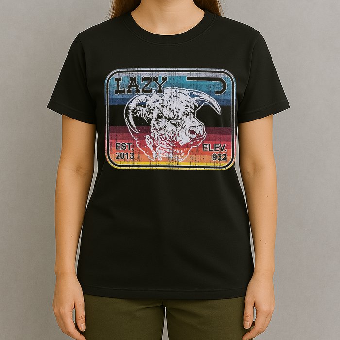 Lazy J Ranch Serape Elevation T-Shirt