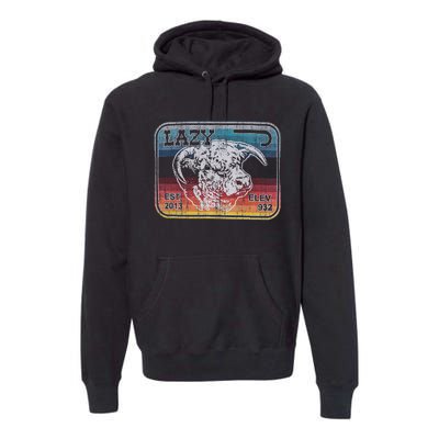 Lazy J Ranch Serape Elevation Premium Hoodie