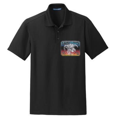 Lazy J Ranch Serape Elevation Dry Zone Grid Polo