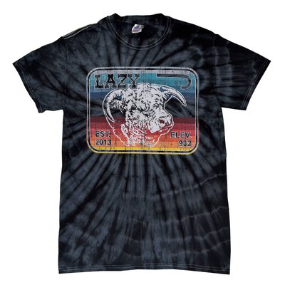 Lazy J Ranch Serape Elevation Tie-Dye T-Shirt