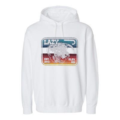 Lazy J Ranch Serape Elevation Garment-Dyed Fleece Hoodie