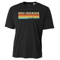 Lake Jocassee South Carolina Funny Fishing Camping Summer Cooling Performance Crew T-Shirt