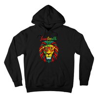 Lion Juneteenth Shirts Women Dress Black History Freedom Hoodie