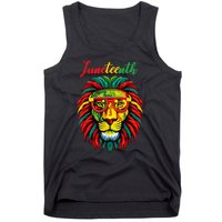 Lion Juneteenth Shirts Women Dress Black History Freedom Tank Top