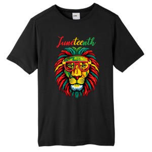 Lion Juneteenth Shirts Women Dress Black History Freedom Tall Fusion ChromaSoft Performance T-Shirt