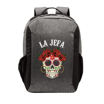 La Jefa Sugar Skull Mexican Dia De Los Muertos Dead Vector Backpack