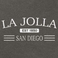 La Jolla San Diego California Cotton Canvas Backpack