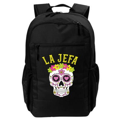 La Jefa Sugar Skull Dia De Los Muertos Costume Backpack