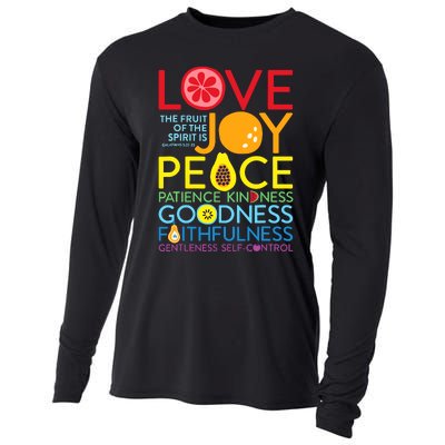 Love Joy The Fruit Of The Spirit Is Galatians Cooling Performance Long Sleeve Crew