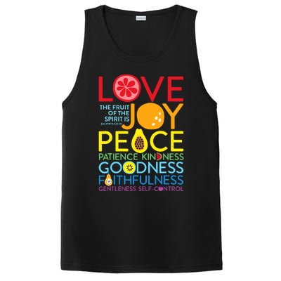 Love Joy The Fruit Of The Spirit Is Galatians PosiCharge Competitor Tank