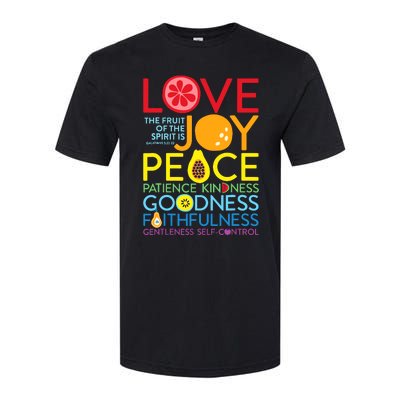 Love Joy The Fruit Of The Spirit Is Galatians Softstyle CVC T-Shirt