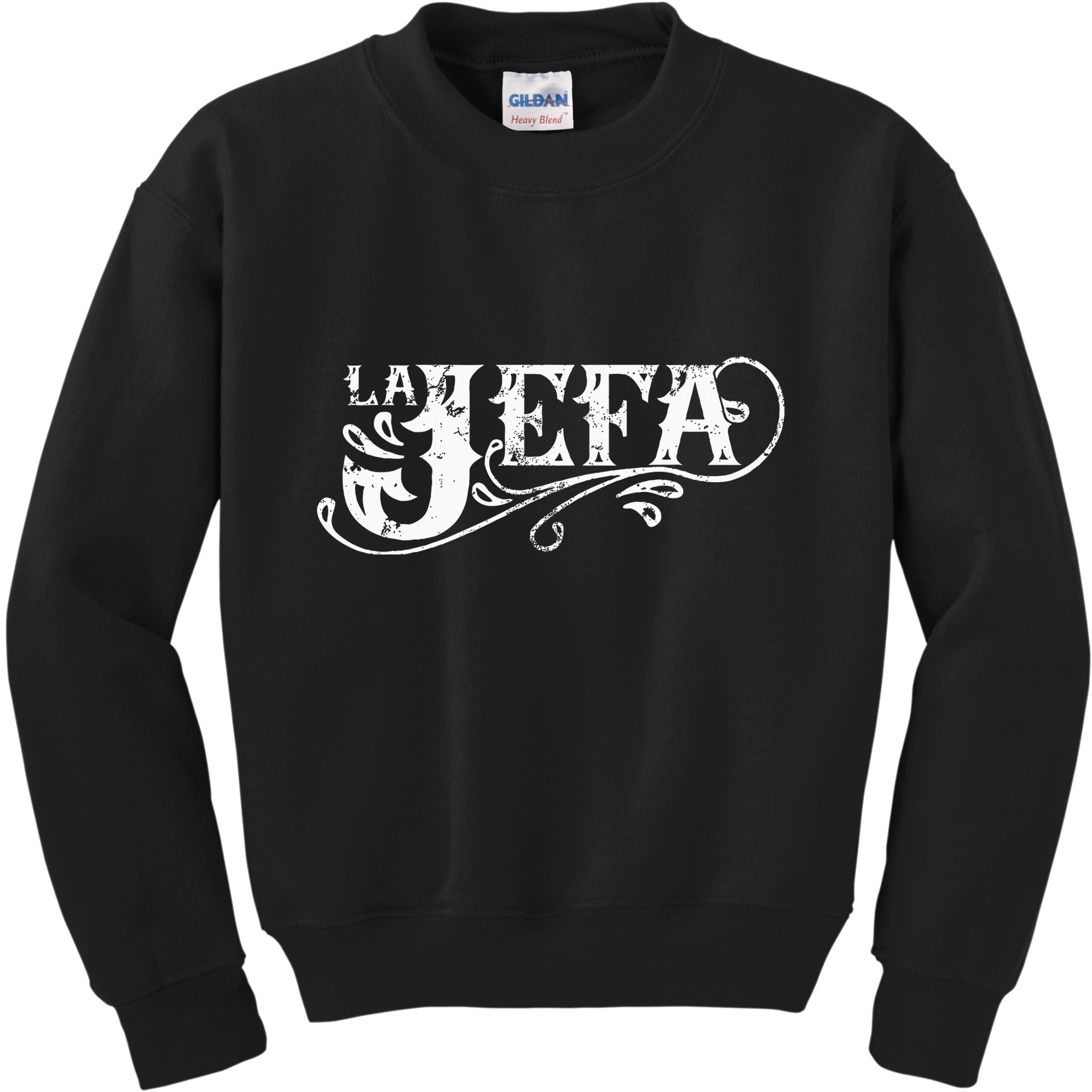 La Jefa The Boss In Spanish Funny Mexican Quote Kids Sweatshirt