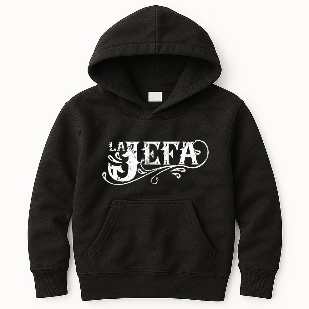 La Jefa The Boss In Spanish Funny Mexican Quote Kids Hoodie