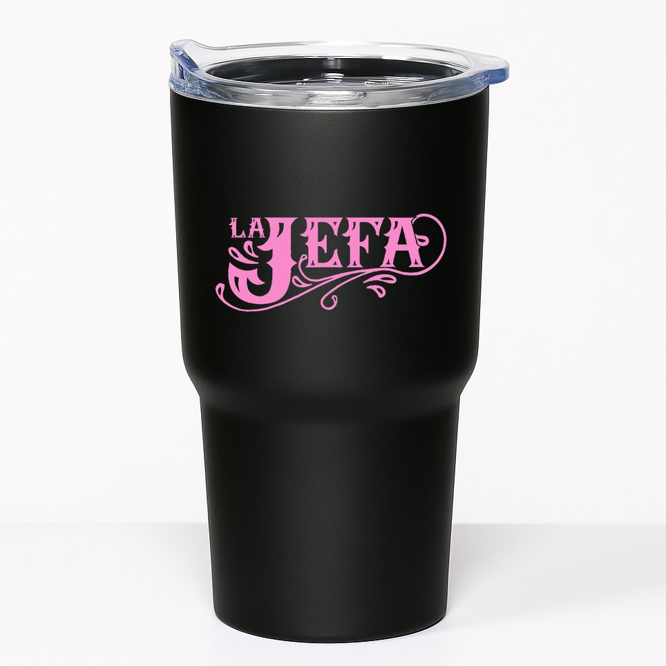 La Jefa The Boss In Spanish Funny Mexican Quote Tumbler