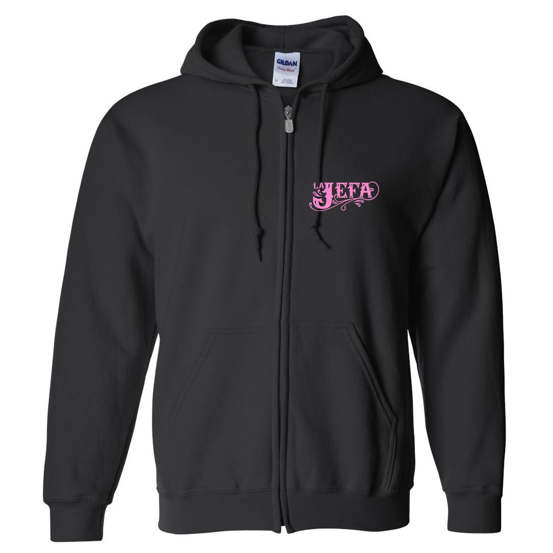 La Jefa The Boss In Spanish Funny Mexican Quote Full Zip Hoodie