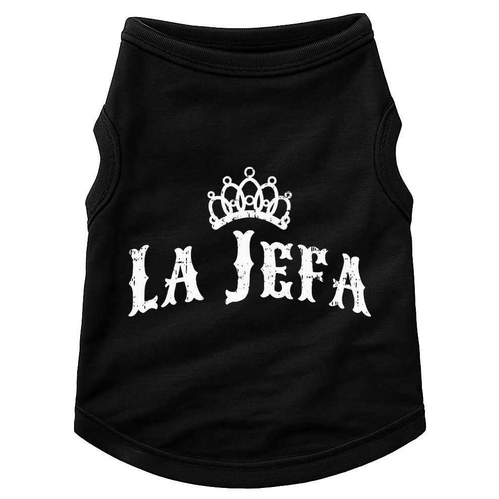 La Jefa The Boss Woman Spanish Pride Doggie Tank