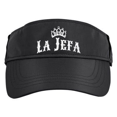 La Jefa The Boss Woman Spanish Pride Adult Drive Performance Visor