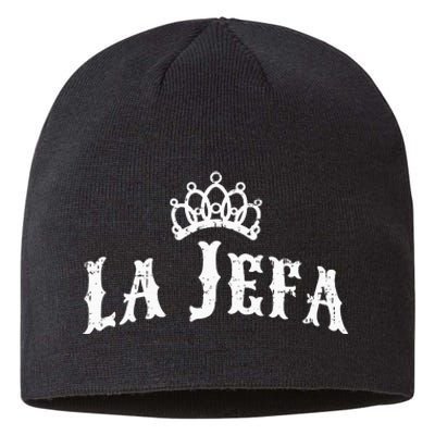 La Jefa The Boss Woman Spanish Pride Sustainable Beanie