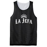 La Jefa The Boss Woman Spanish Pride Mesh Reversible Basketball Jersey Tank