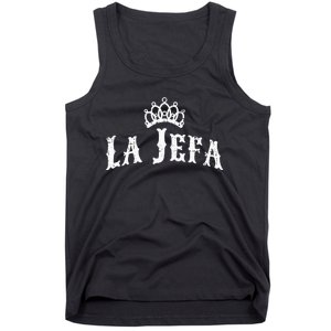 La Jefa The Boss Woman Spanish Pride Tank Top