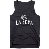 La Jefa The Boss Woman Spanish Pride Tank Top