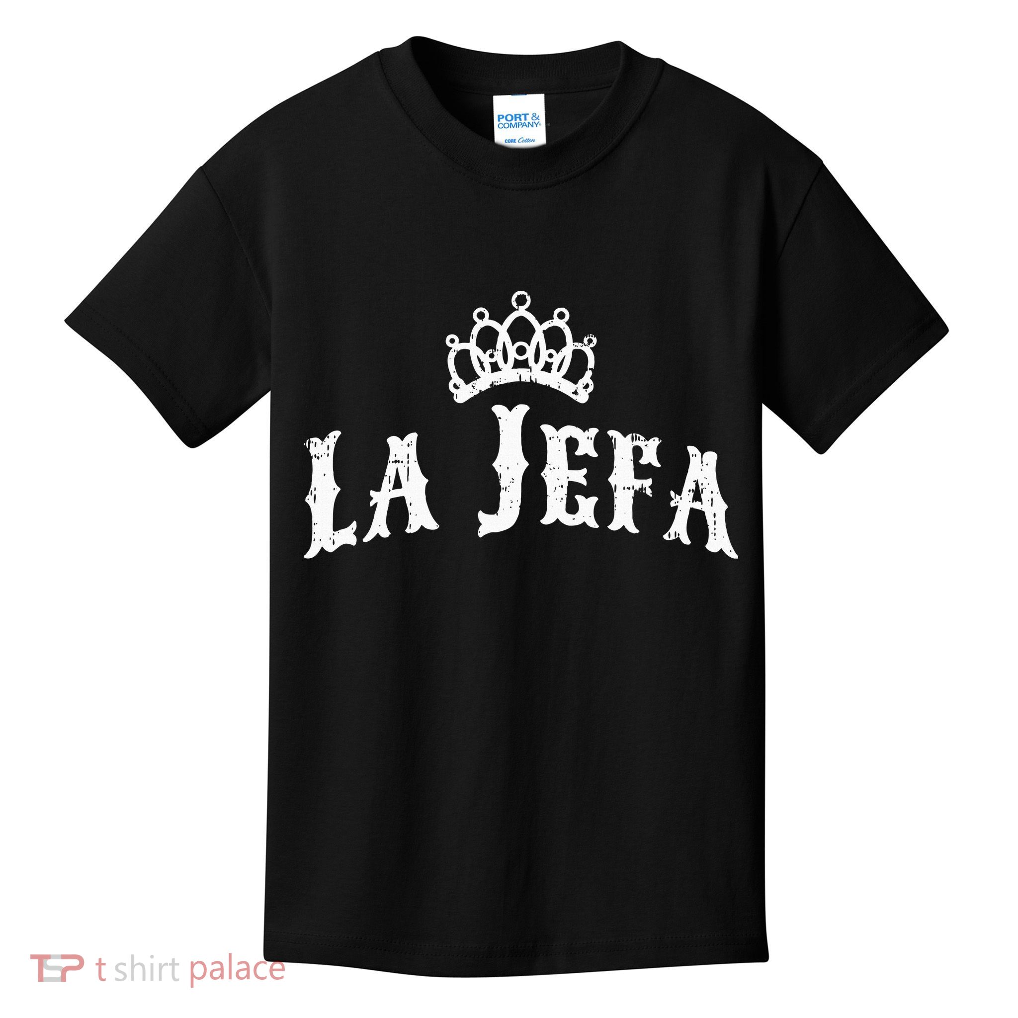 La Jefa The Boss Woman Spanish Pride Kids T-Shirt