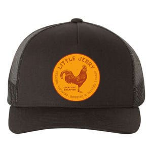 Little Jerry The Rooster Cockfight Champion Yupoong Adult 5-Panel Trucker Hat